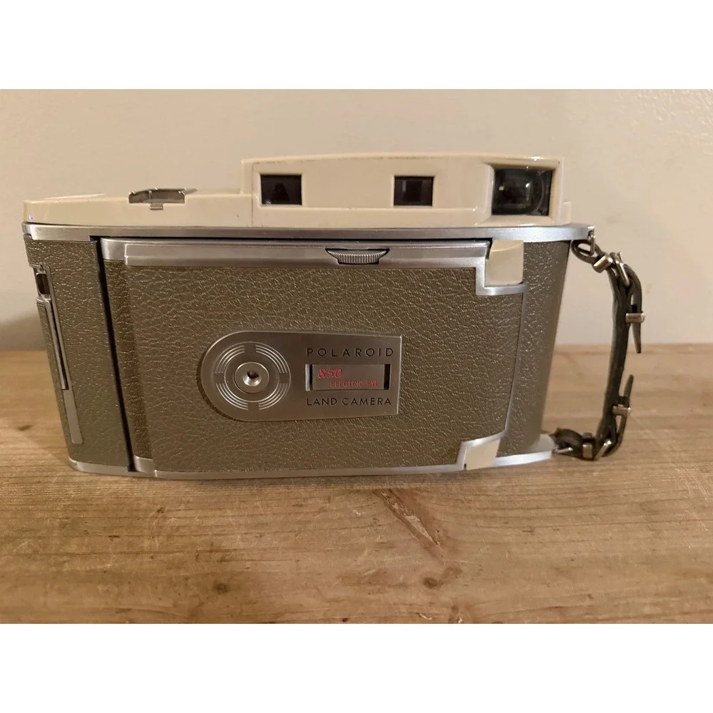 Vintage Polaroid 850 Electric Eye Land Camera Folding Bellows Instant Camera‎